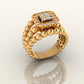 Beaded Elegance Ring