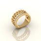 Brilliance Chain Curve Ring