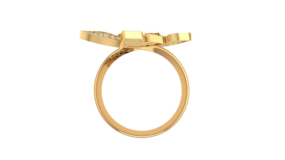 Radiant Butterfly Wrap Ring