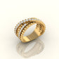 Celeste Crossover Ring