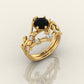 Obsidian Grace Statement Ring S678