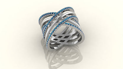 Radiant Crossover Ring