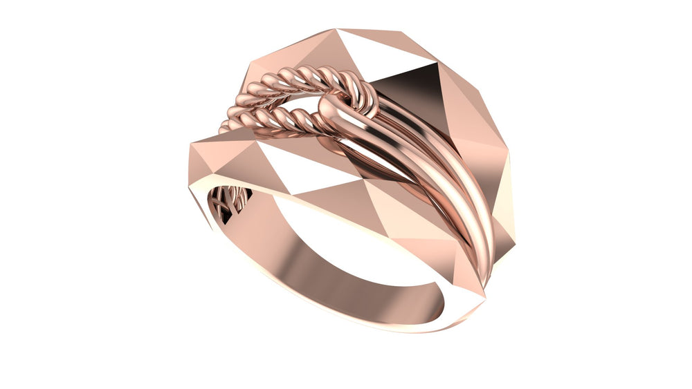 Sophisticated Geometric Ring