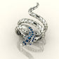 Elegant Snake Scale Ring