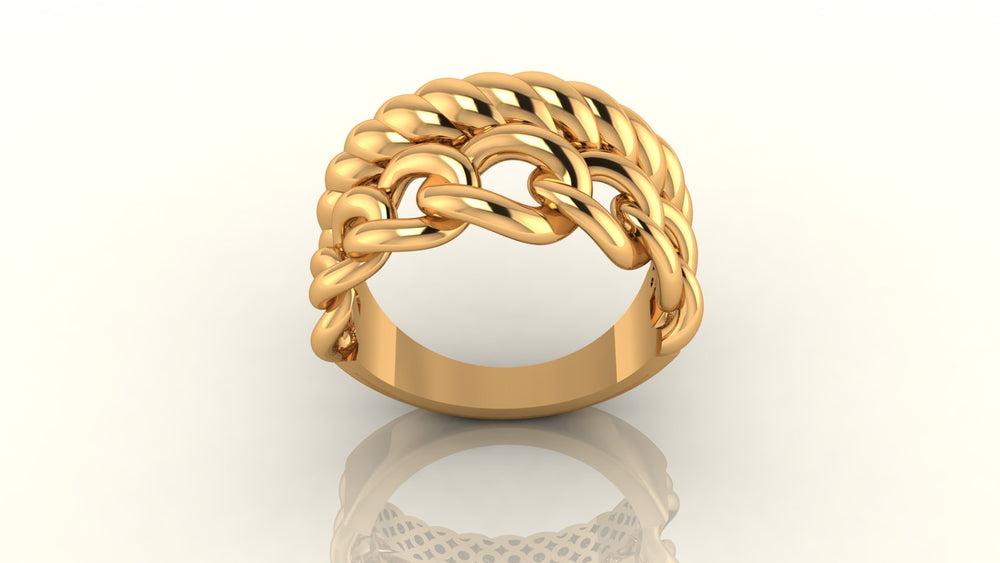 Luxurious Woven Ring