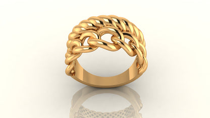 Luxurious Woven Ring