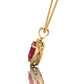 Sparkling Heart of Passion Necklace