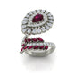 Scarlet Serpent Ring