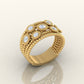 Daisy Chain Gemstone Ring