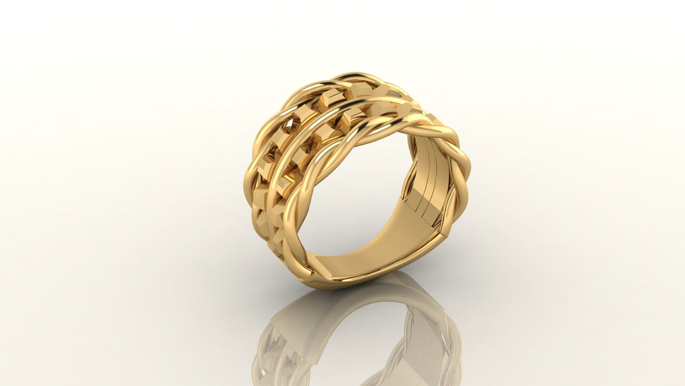 Twisted Harmony Ring