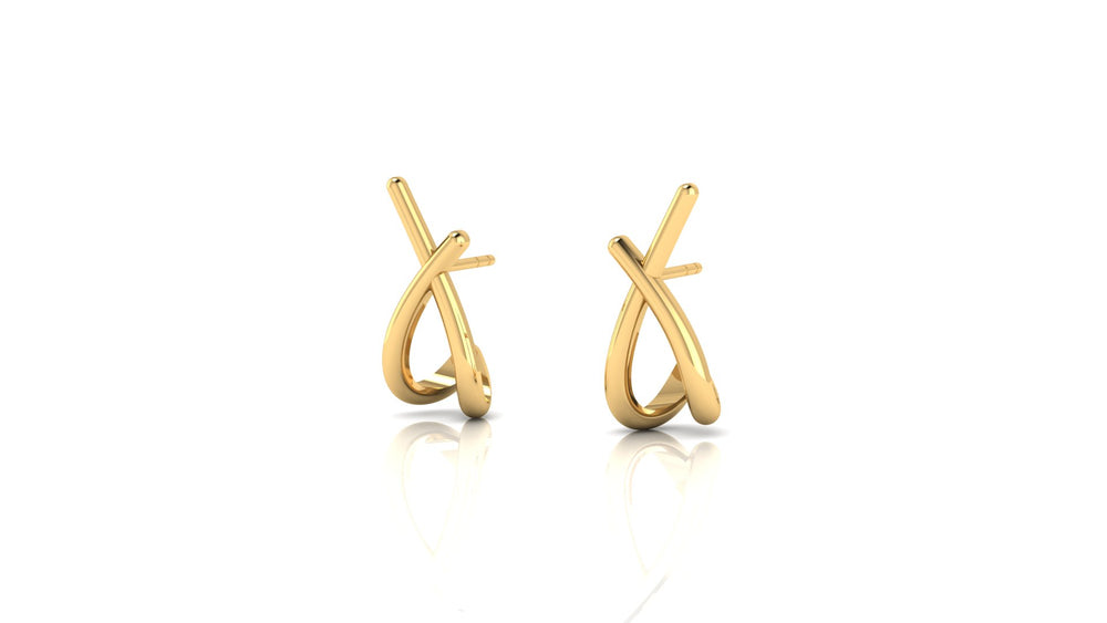 Sleek Knot Earrings