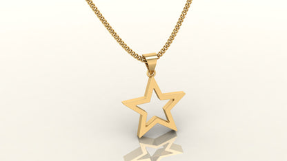 Luminous Star Chain Necklace