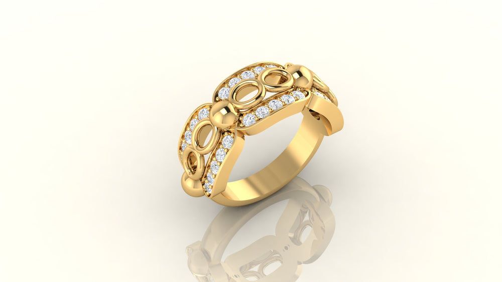 Luxurious Loop Ring