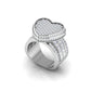 Forever Gleam Heart Ring