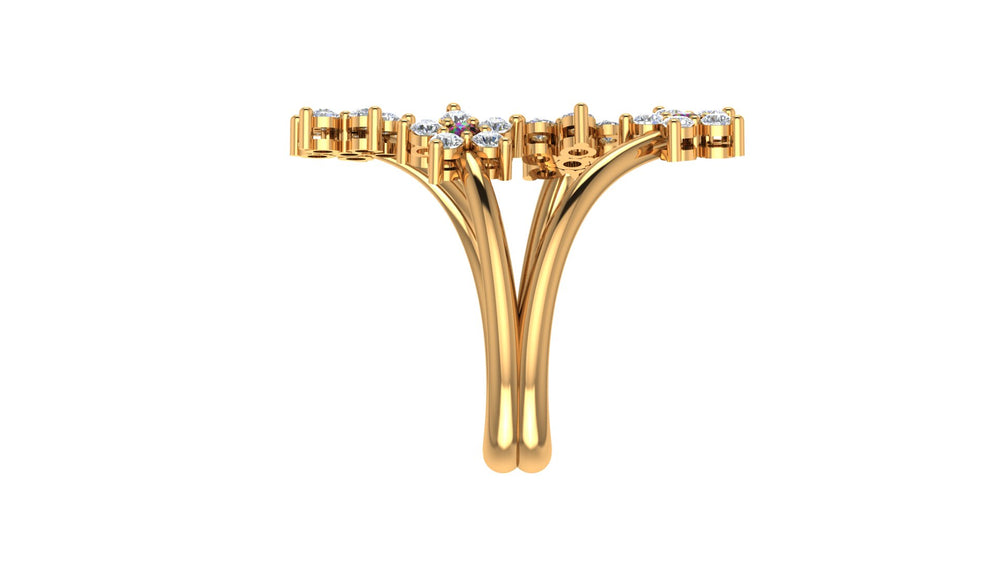 Luminous Flower Ring