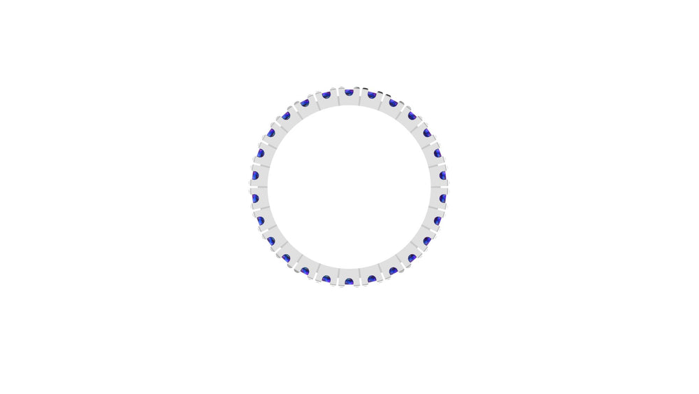 Shimmering Eternity Ring