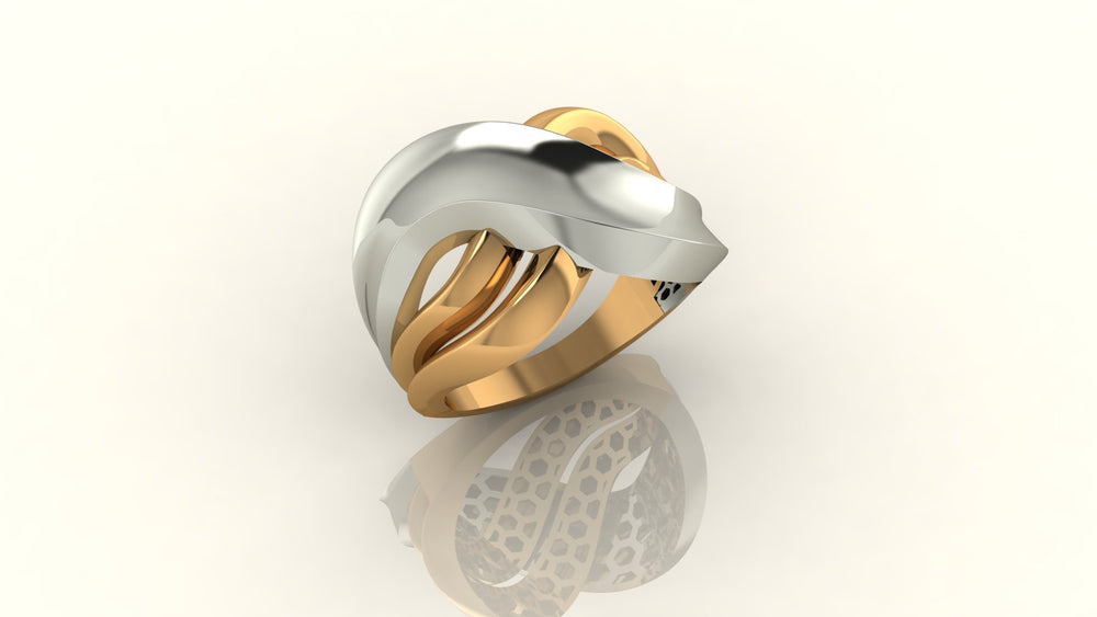 Sculpted and Fusion Ring