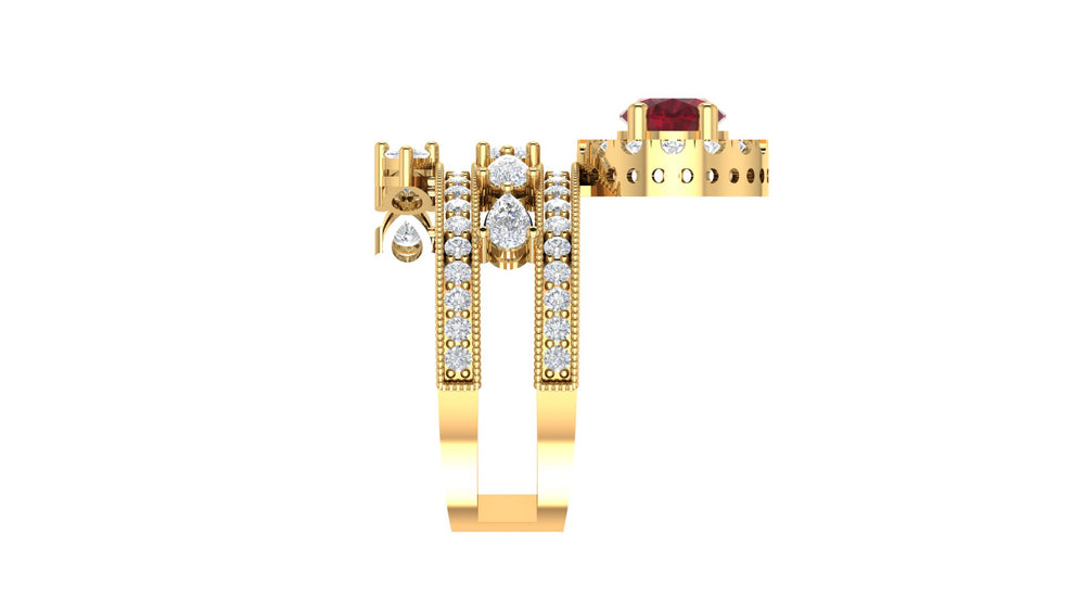 Scarlet Majesty Ring