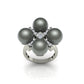 Four - Pearl Clover Ring
