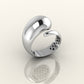 Reflective Helix Ring