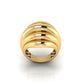 Gleaming Crest Design Ring