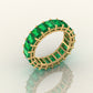 Exquisite Emerald Cut Diamond Ring