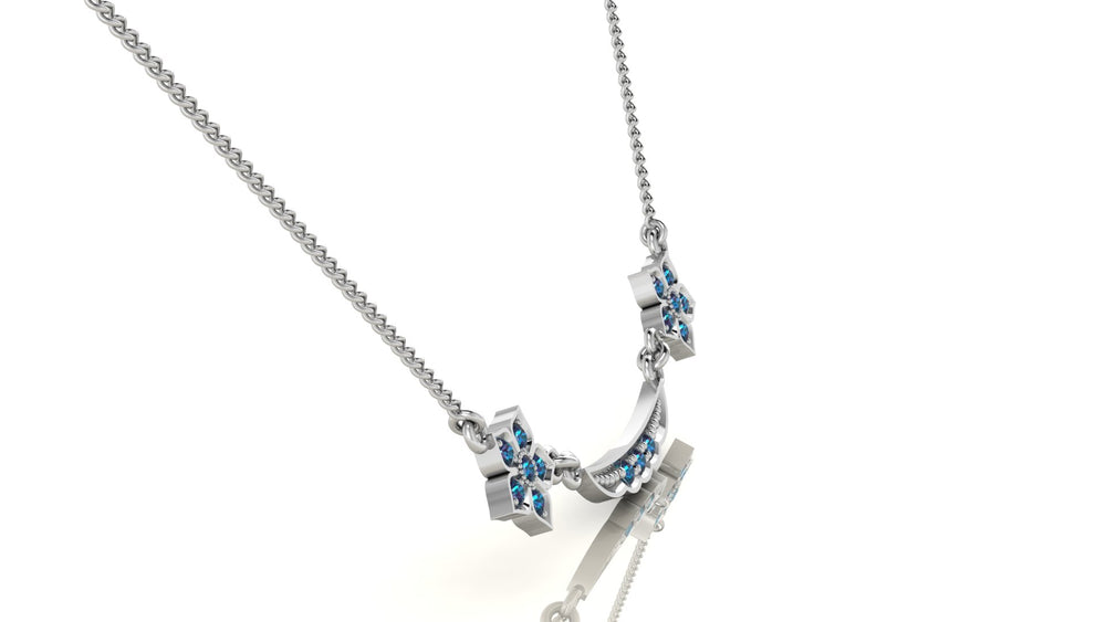Starburst Diamond Necklace