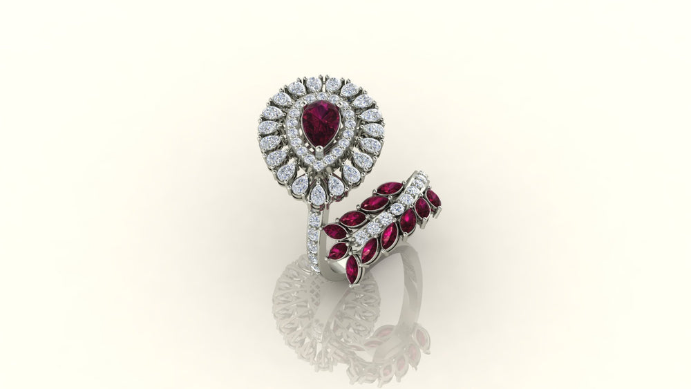 Scarlet Serpent Ring
