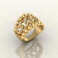 Ornate Bubble Ring