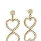 love heart errings S434