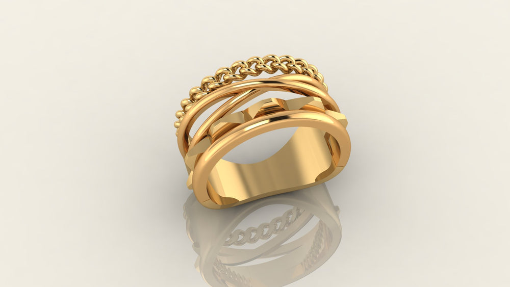 Braided Chain Ring
