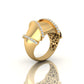 Gilded Blush Harmony Ring