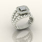 Beaded Elegance Ring