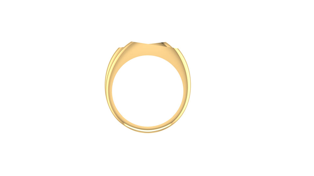 Luminous Triple Pathway Ring