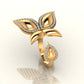 Sparkling Butterfly Ring