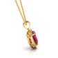 Sparkling Heart of Passion Necklace