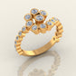 Clustered Gemstone Ring