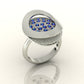 Twilight Sparkle Teardrop Ring