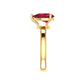 Amber Light Engagement Ring