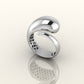 Reflective Helix Ring
