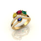 1.	ColorMuse Four-Stone Ring S641