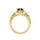 Obsidian Grace Statement Ring S678