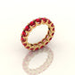 Luxurious Continuous Diamond Ring