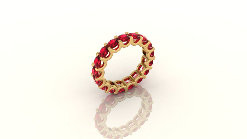 Luxurious Continuous Diamond Ring