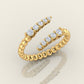 Topaz Open Band Ring