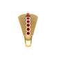 Sunlit Sparkle Weave Ring S194