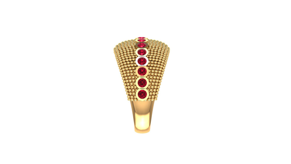 Sunlit Sparkle Weave Ring S194