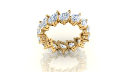 Eternity Pear Band S858