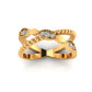 Dual Row Sparkling Ring