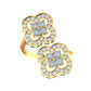 Double Flower Diamond Ring